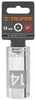 Truper D-1414-LM Dado de 6 puntas, largo, cuadro 1/4' de 14mm