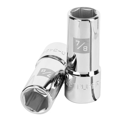 Truper D-3428-HL Dado largo de 7/8', 6 puntas, cuadro 3/4'