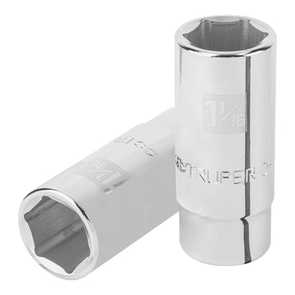 Truper D-3434-HL Dado largo de 1-1/16', 6 puntas, cuadro 3/4'