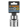 Truper D-3436-M Dado de 6 puntas, cuadro 3/4' de 36mm