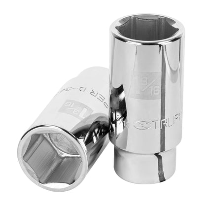 Truper D-3438-HL Dado largo de 1-3/16', 6 puntas, cuadro 3/4'