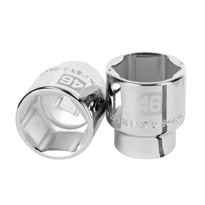 Truper D-3446-M Dado de 46 mm, 6 puntas, cuadro 3/4'