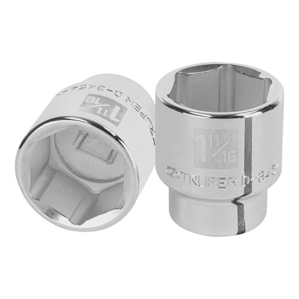 Truper D-3454-H Dado de 1-11/16', 6 puntas, cuadro 3/4'