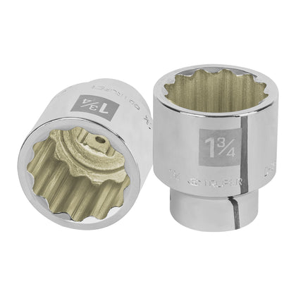 Truper D-3456 Dado de 1-3/4', 12 puntas, cuadro 3/4'