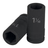 Truper D-7517-L Dado largo de impacto de 1-1/16', 6 puntas, cuadro 3/4'