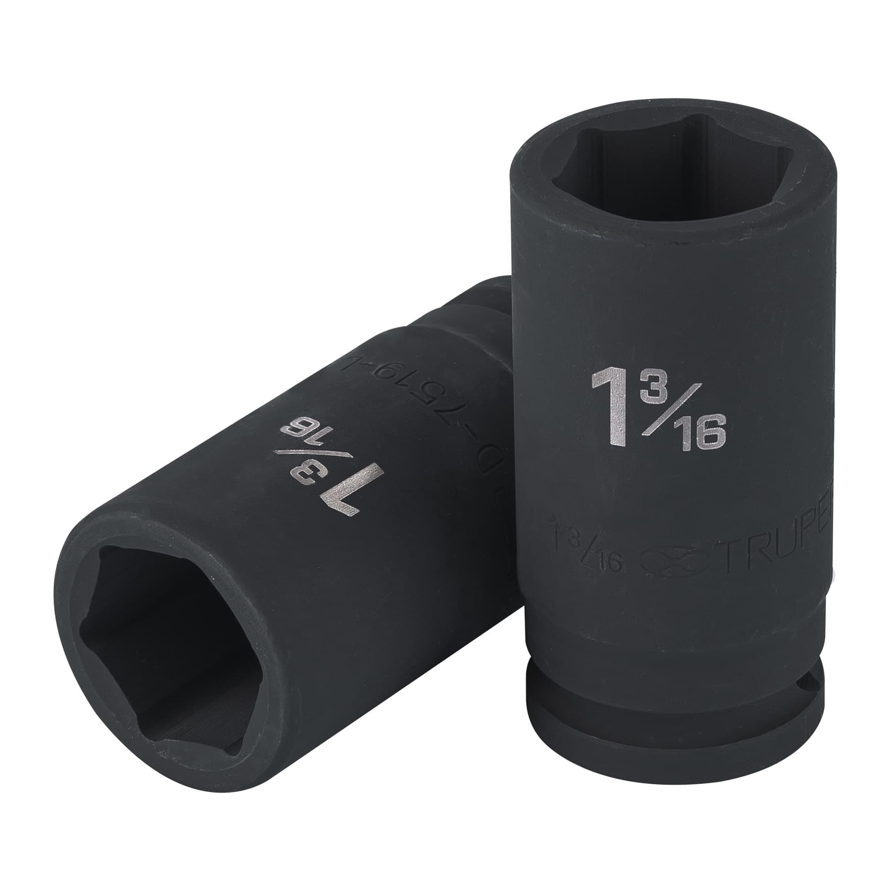 Truper D-7519-L Dado largo de impacto de 1-3/16', 6 puntas, cuadro 3/4'