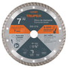 Truper DID-270 Disco de diamante, rin turbo, 7'