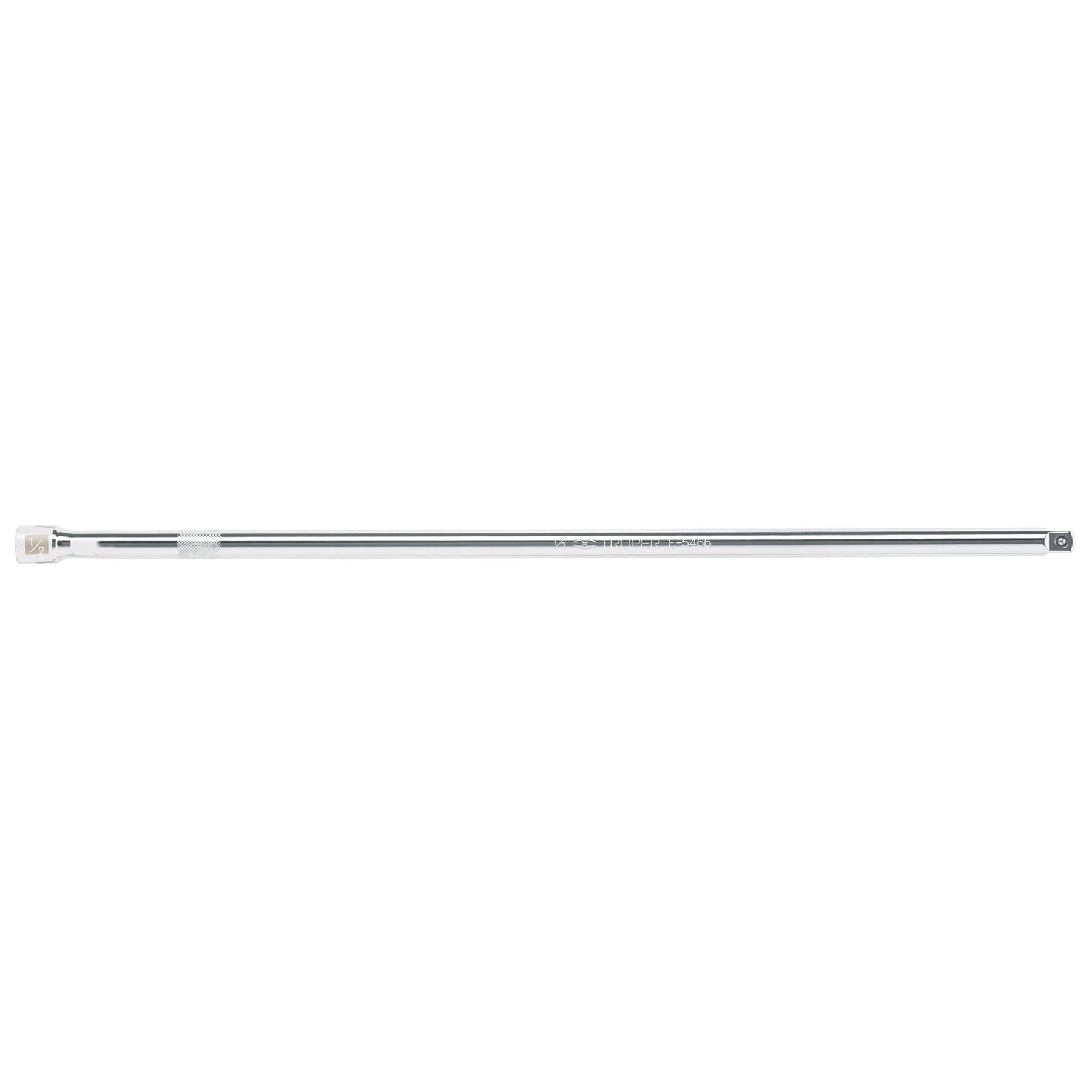 Truper E-5466 Extensión cuadro 1/2' para matraca, largo 24', Truper