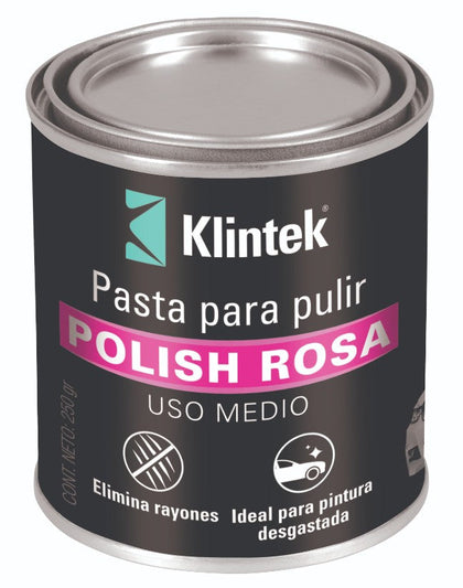 Klintek EA-22 Polish en pasta rosa, grano mediana (uso rudo)