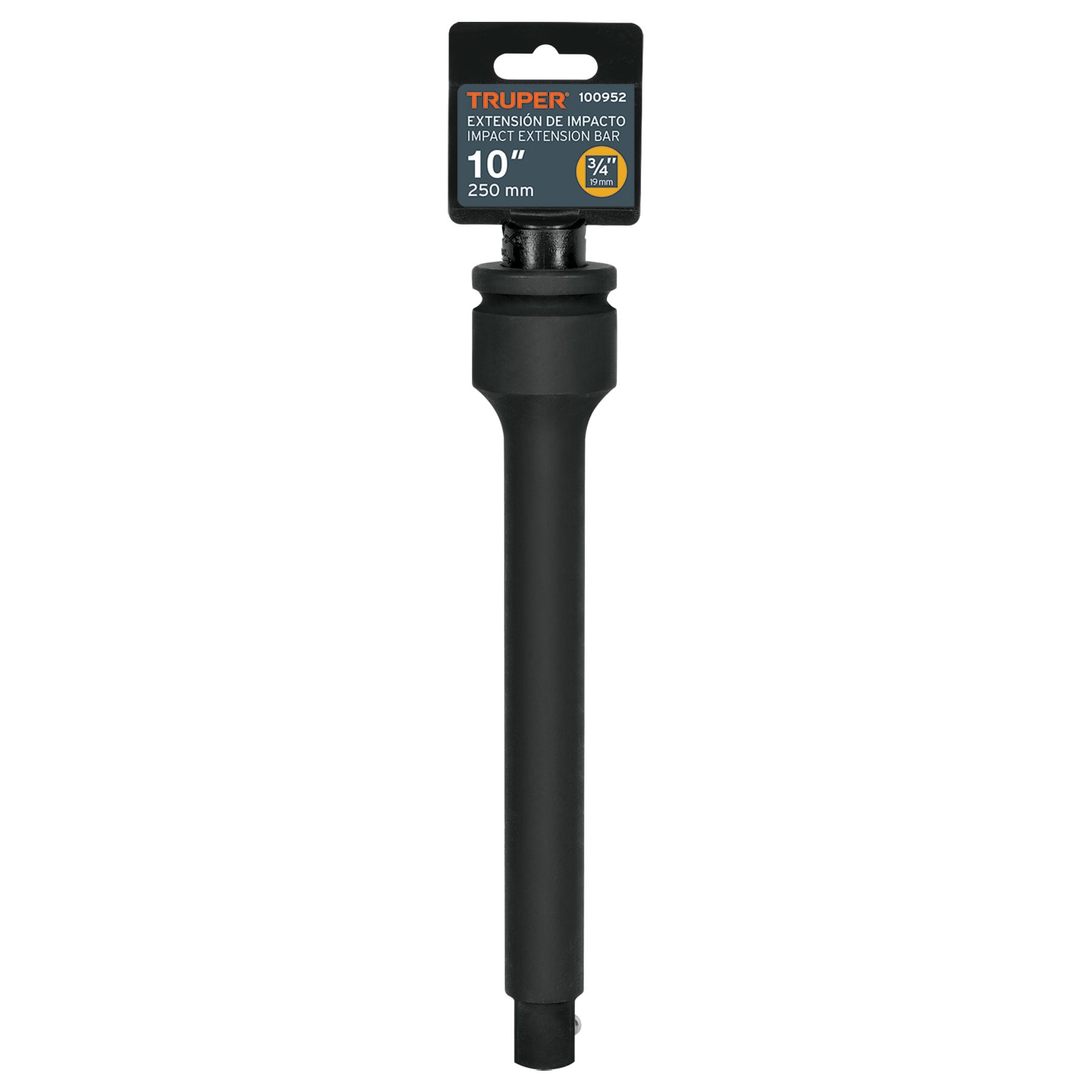 Truper EI-5670 Extensión cuadro 3/4' de impacto, largo 10'