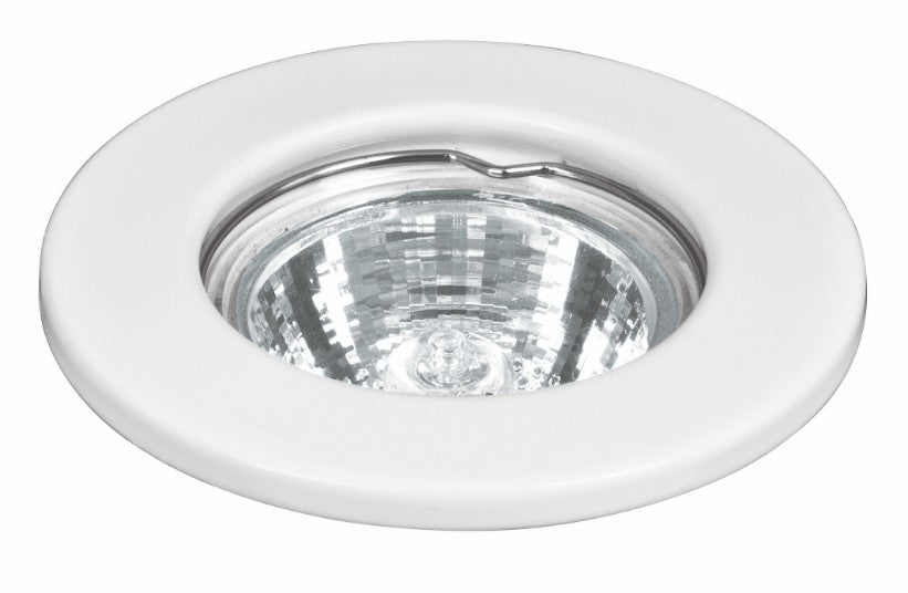 Volteck EMP-100S Luminario empotrable, spot fijo 50 W, blanco