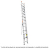 Truper ESE-220 Escalera de extensión tipo II 20 peldaños | Ferrenacional