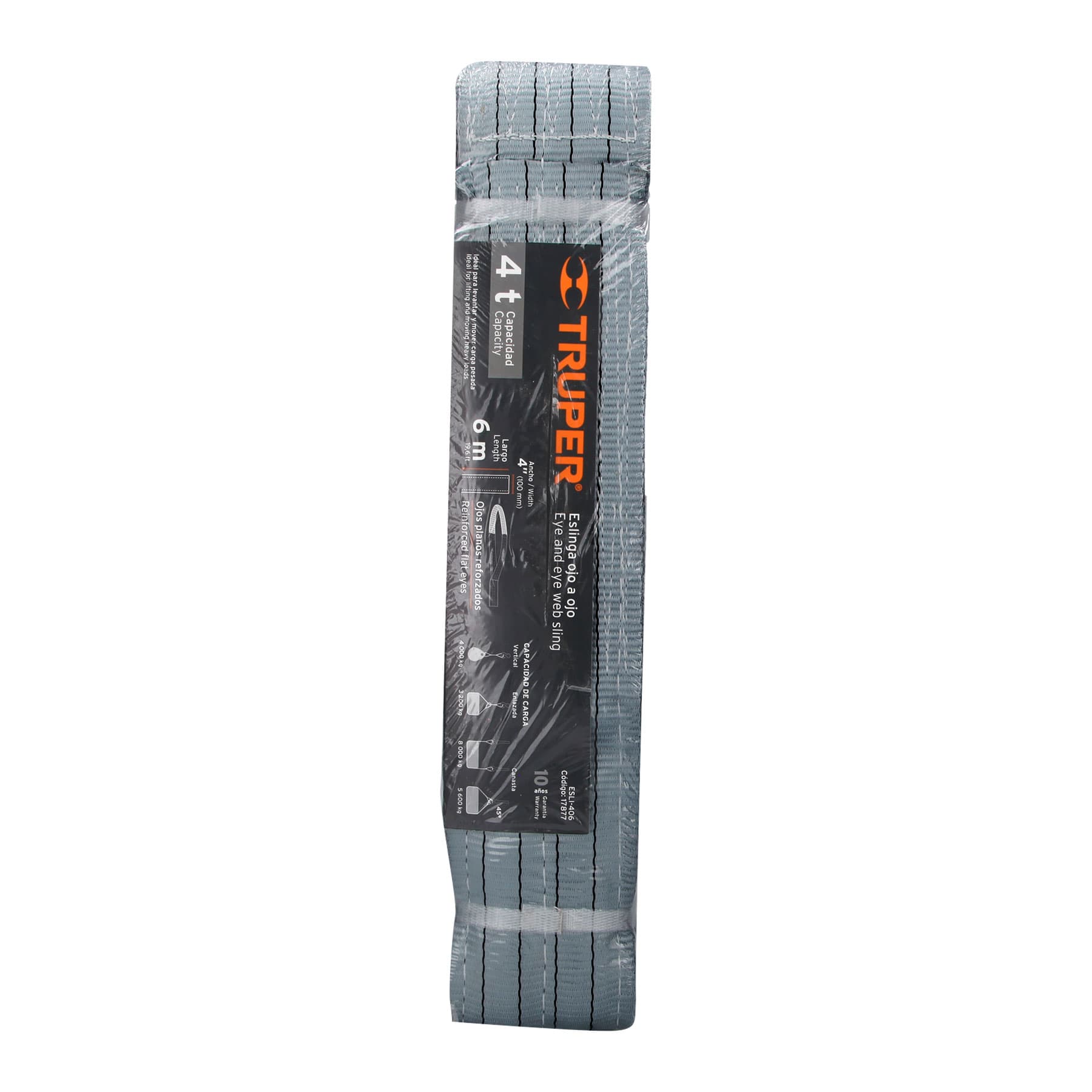 Truper ESLI-406 Eslinga de 4' x 6m