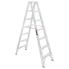 Truper ESTD-26 Escalera de tijera doble, tipo ll, 6 escalones | Ferrenacional