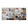 Truper EX80-MEC-2T Exhibidor de Mecánica, 80x80 cm, 2 tableros