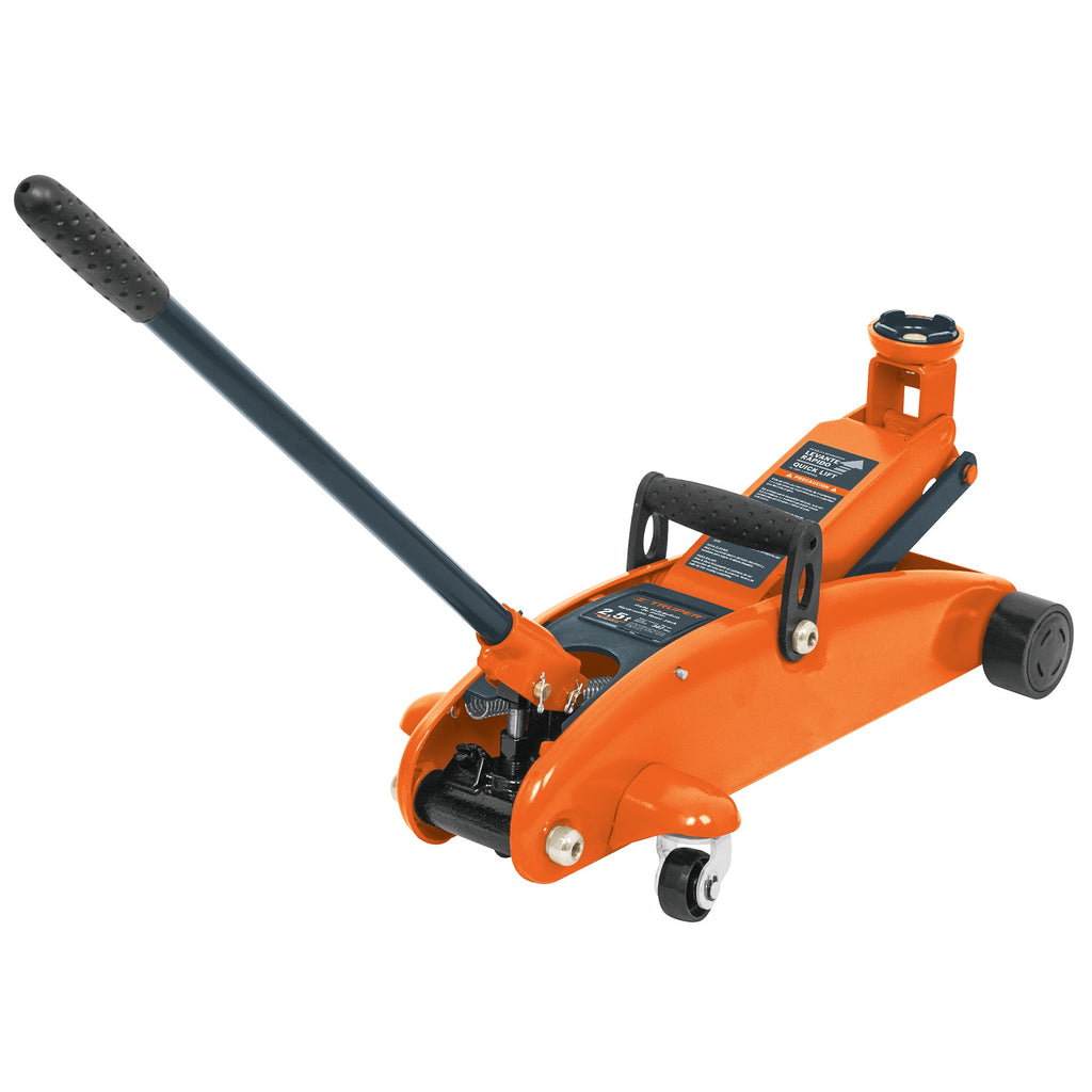 Truper GAPA-250 Gato hidráulico de patín, 2.5 ton elevación rápida