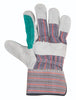 Pretul GU-215P Guantes de carnaza y loneta con refuerzo, unitalla, Pretul