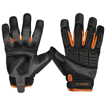 Expert GU-665 Guantes para mecánicos con protección anti-impacto