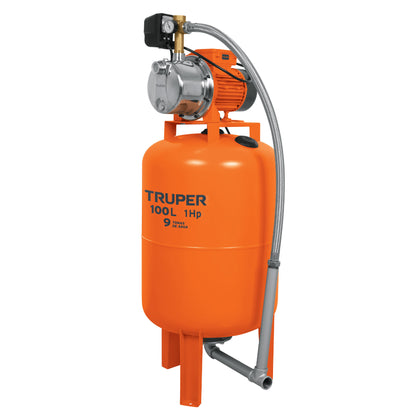 Truper HIDR-1X100 Bomba hidroneumática 1 HP, 100 litros