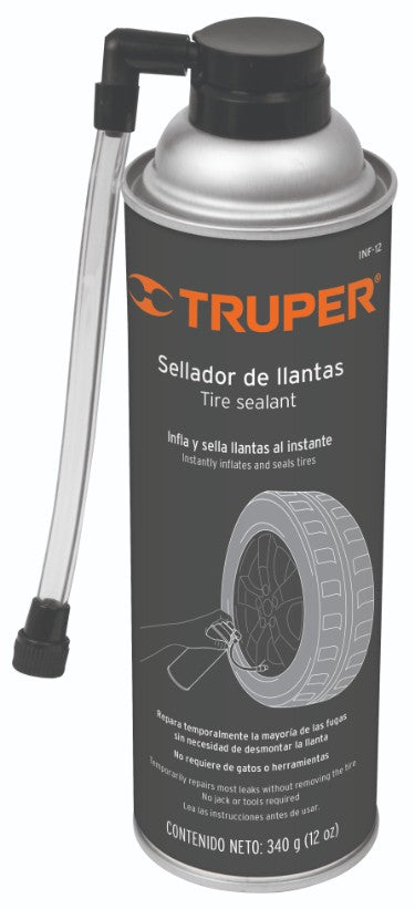 Truper INF-12 Inflallantas 350 ml