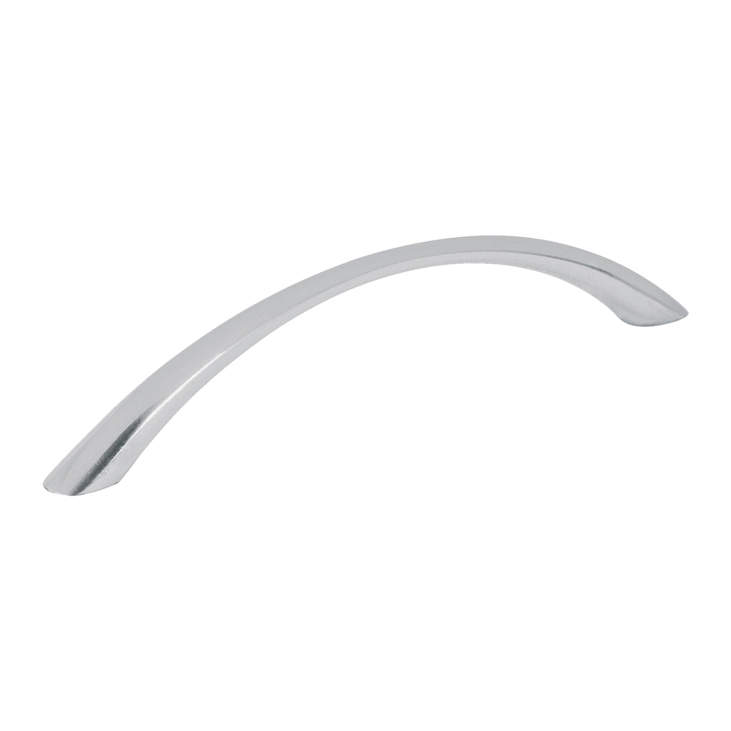 Hermex JAL-0212 Jaladera, niquel satinado, estilo Arco, 128 mm