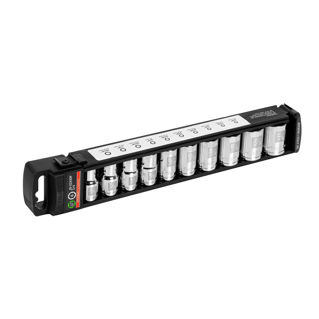Juego de 10 Dados 1/2" (Std) - Truper JD-1/2X10P