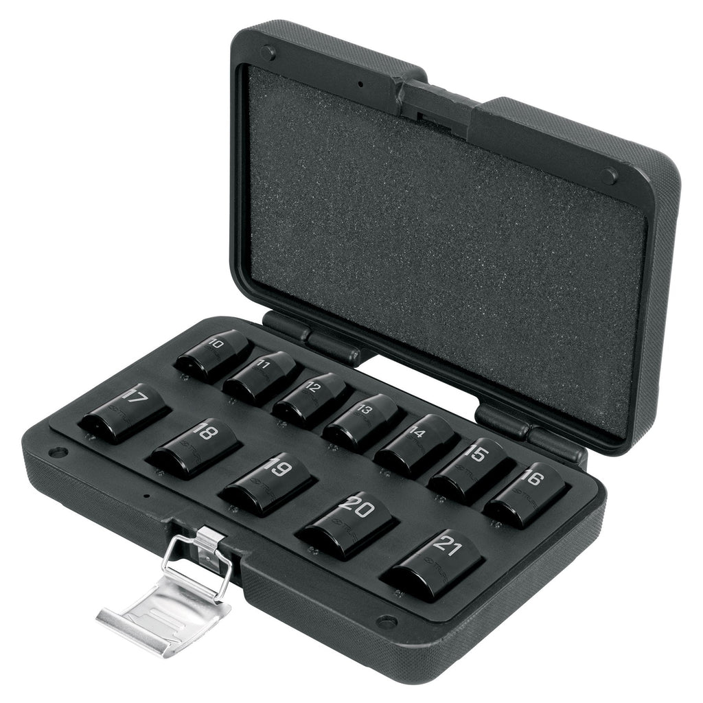 Juego de 12 Dados de Impacto 1/2" mm Truper JDI-1/2X12M