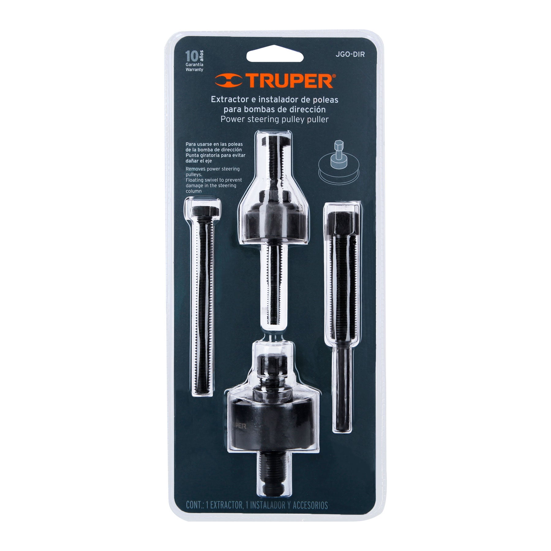 Truper JGO-DIR Extractor para bombas de dirección, blister 6 piezas