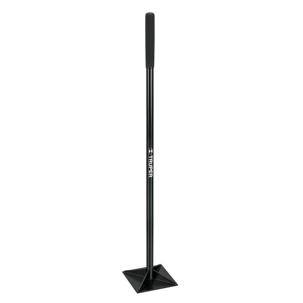 Truper KR-1L Pisón 8'x8' con mango de acero de 48'