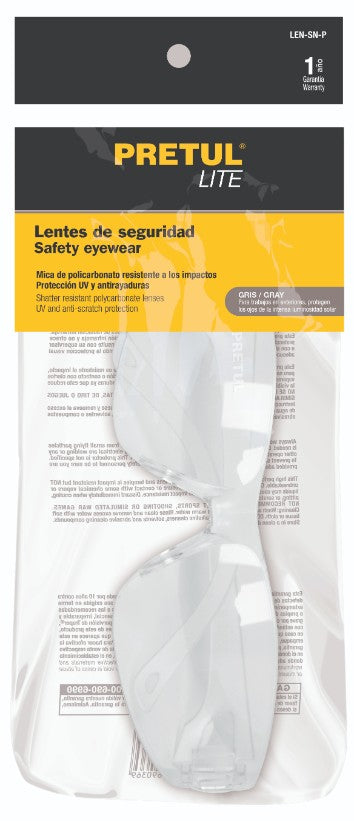 Pretul LEN-ST-P Lentes de seguridad, mica transparente, Pretul, Lite