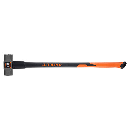 Truper MD-8F Marro octagonal 8 lb, mango fibra de vidrio 36'