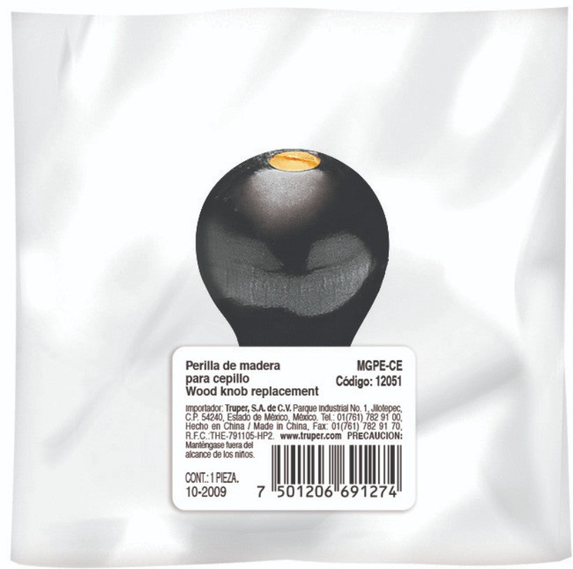Truper MGPE-CE Perilla de madera para cepillos de carpintero