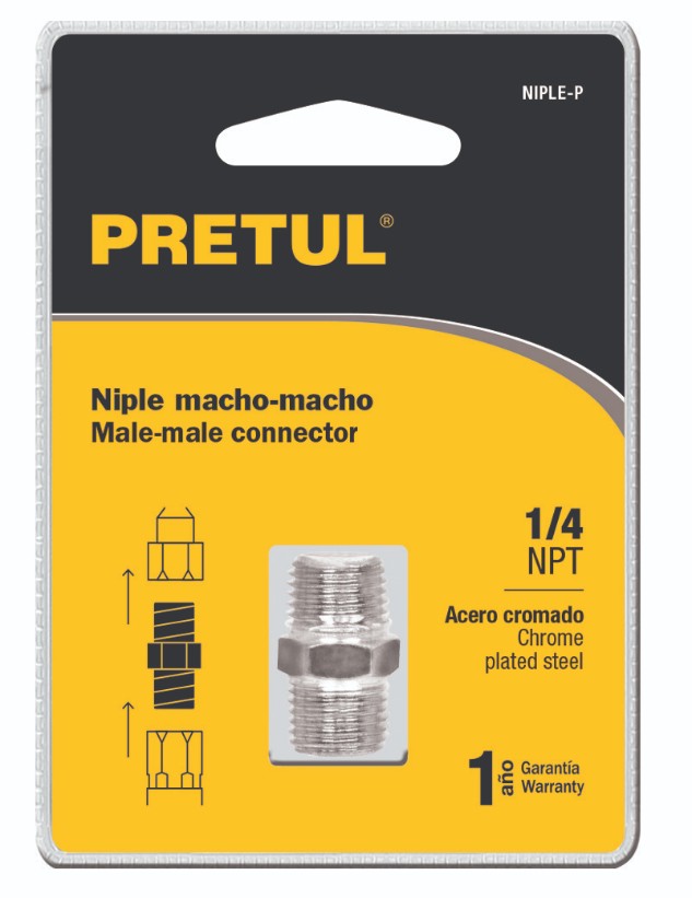 Pretul NIPLE-P Niple acero, cuerda 1/4 NPT, Pretul