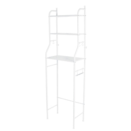 Foset OWC-3 Mueble organizador blanco para baño con 3 repisas, Basic