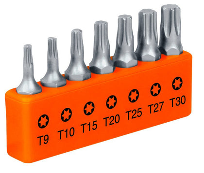 Expert P7-15T Juego de puntas Torx combinadas, 1', 7 piezas, Expert