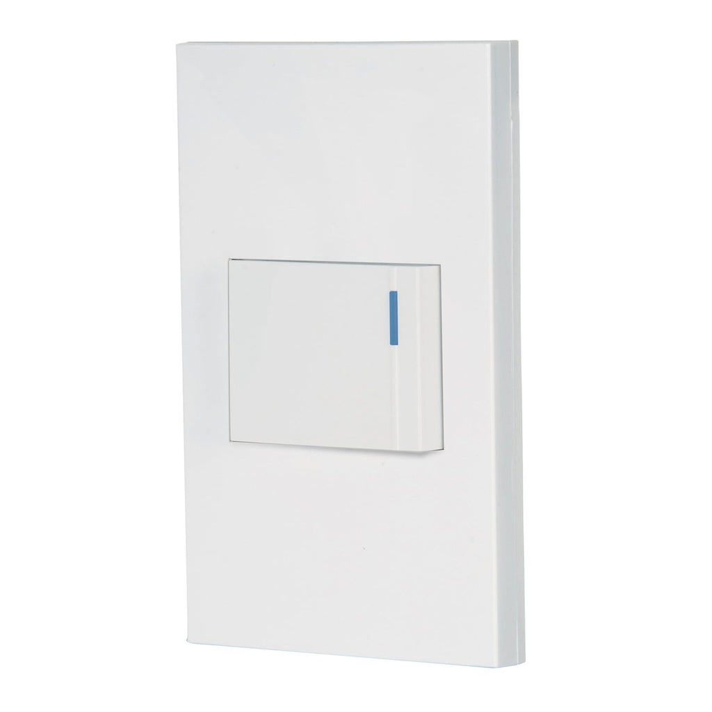 Volteck PA-APSE15-EB Placa armada 1 interruptor, 1.5 módulos, Española, blanco
