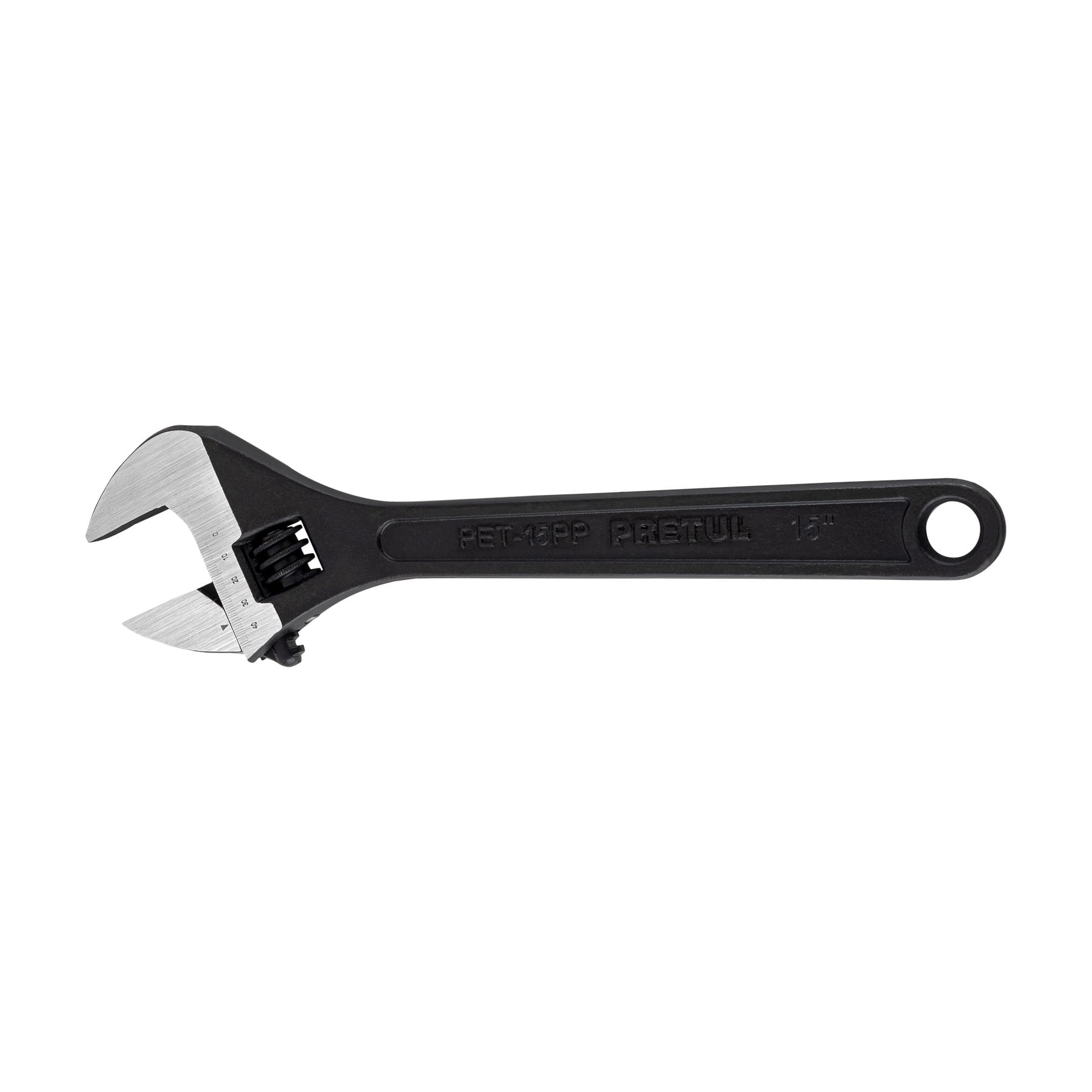 Pretul PET-15PP Llave ajustable (perico), pavonado 15' Pretul
