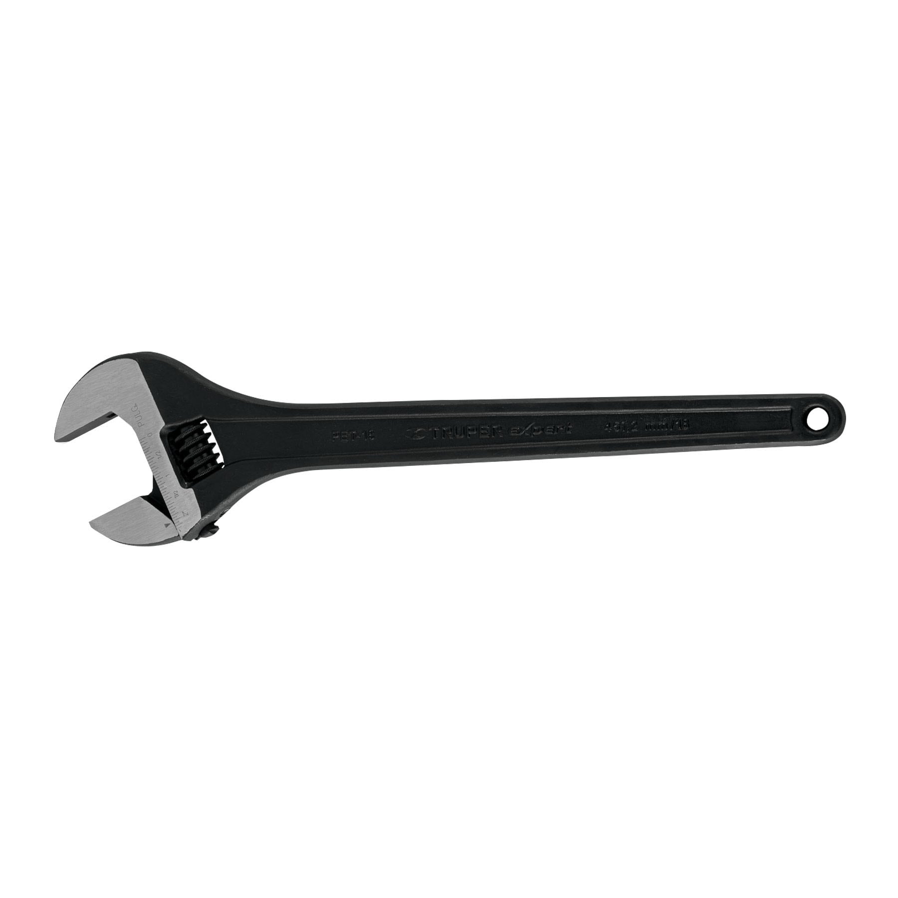 Llave Ajustable (Perico) 18" Profesional Pavonada - Truper Expert PET-18