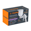 Truper PIPI-403 Pistola p/pintar gravedad LVMP vaso plástico, 2 mm, Truper