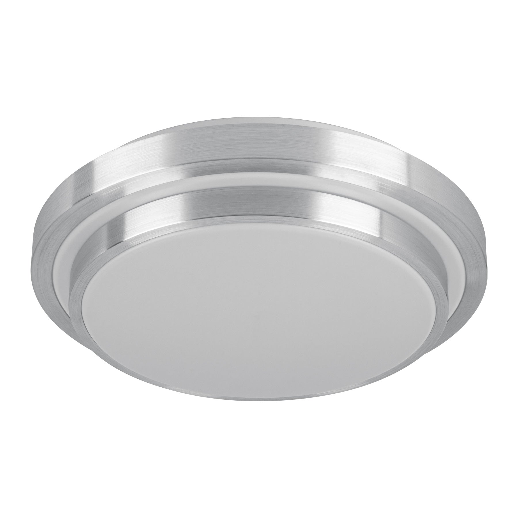 Volteck PLA-704L Luminario LED 24 W plafón decorativo metálico luz día, Basic
