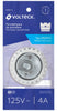 Volteck POPO-13 Portalámpara de porcelana, tipo anuncio, Volteck