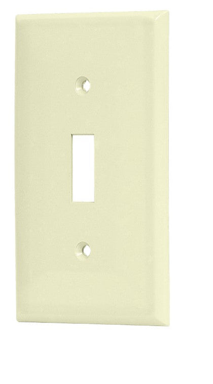 Volteck PPAP-S Placa de ABS para interruptor vertical, Standard, marfil