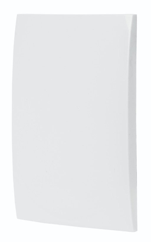 Volteck PPCI-OB Placa de ABS ciega, línea Oslo, color blanco