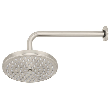 Foset R-208N Regadera satín 8' plato redondo, con brazo, Foset Element