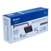 Foset R-404N Regadera cuadrada ABS 6' acabado satín con brazo