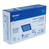 Foset R-405 Regadera cuadrada ABS 8' acabado cromo con brazo