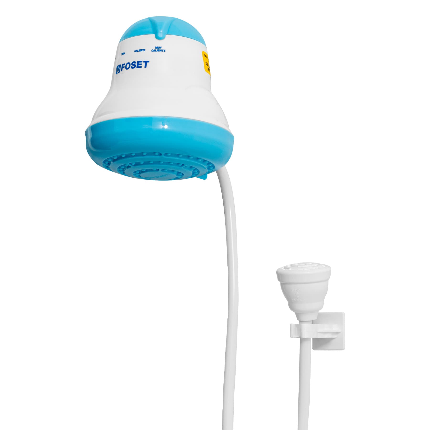 Foset REGEL-4A Regadera eléctrica, 4 temperaturas, azul