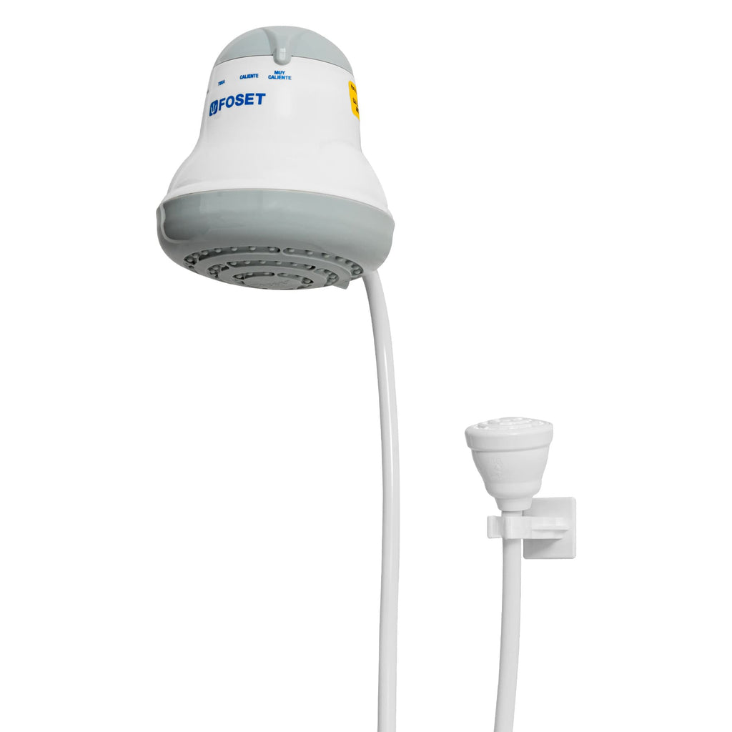 Foset REGEL-4G Regadera eléctrica, 4 temperaturas, gris