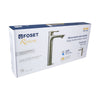RIM-46N Monomando alto para lavabo, satin, Riviera