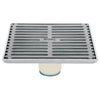 Foset RS-702 Resumidero acero inoxidable, cuadrado, 6x6',Aqua